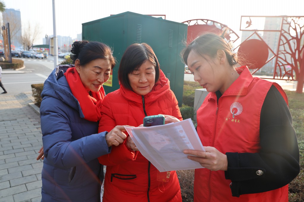 后八里沟村“学习不止步 强国伴我行”线下推广宣传活动